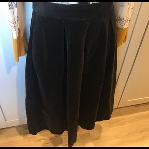 Vintage Velvet Skirt SZ 9 GUC